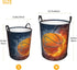 Sport Basketball Ball Round Laundry Hamper Storage Basket Toys Clothes Organizer Bin For Home Bathroom Bedroom Dorm Nursery, 38l...