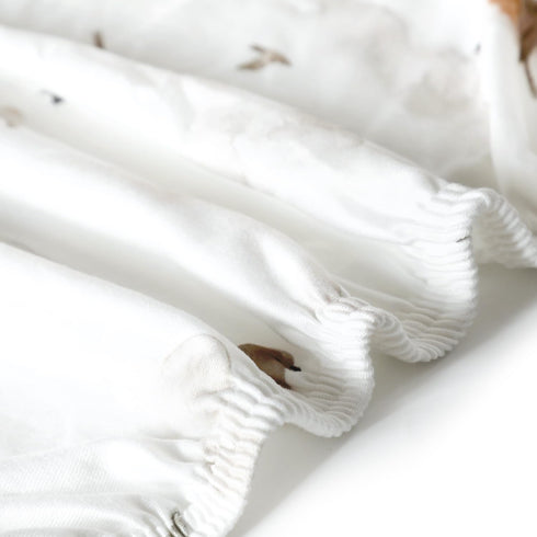 Pack n Play Sheets FItted 2 Pack, Stretchy Ultra Soft Jersey Knit Pack and Play Sheets, Universal Fitted Portable/Mini Crib Mattresses Snug and Sa...