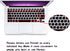 HRH Persian Farsi Language Silicone Keyboard Cover Skin for MacBook Air 13,for MacBook Pro 13/15/17(with or w/Out Retina Display,2015 or Older Ver...