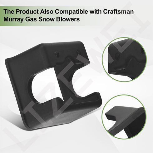 585195MA Snow Blower Chute Control Worm Gear Bracket Compatible with Murray & Craftsman Gas Snow Blowers 536888600, C950-52005-0, F2814-000, C950-...