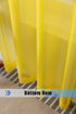 WPM Yellow Color Sheer Curtains 58" Wide x 84" Long 2 Panels Livingroom Window Treatment Rod Pocket Sheer Voile for Bedroom, Kitchen, Children Roo...