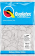 Qualatex 43788 Pearl White Latex Balloons, 11", White, Pack of 100...