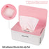 NOVWANG Wipes Dispenser, Baby Wipe Holder, Keeps Wipes Fresh, Refillable Wipe Container Baby Wipes Case for Bathroom Wipes Pouch Case, Pink...