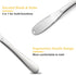 6PCS Butter Knife, 8.7” silver Butter Spreader, 3 in 1 Kitchen Gadgets Serrated, Stainless Steel Butter Knife Spreader, Butter Spreader Knife with...