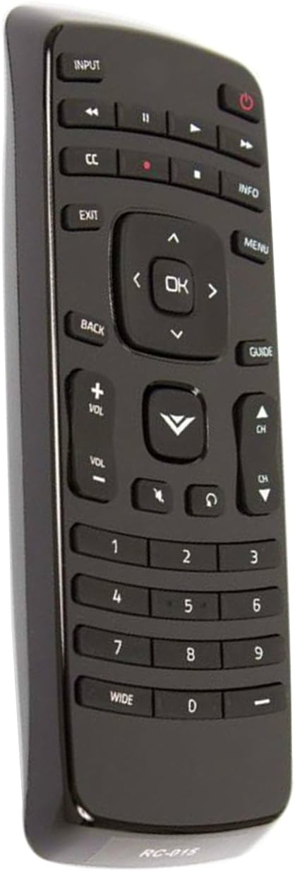New XRT010 Remote Control fit for E370-A0 E370A0 E370VLE E390-A1 E390A1 E390-B0 E390B0 E390-B1 E390-B1E E390B1E VIZIO Edge LIT Razor LED LCD HDTV ...