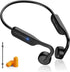 Open Ear Bone Conduction Earbuds,Bluetooth 5.3 Wireless Sport Headphones,Built-in Mic,10H Playtime,IPX65 Sweatproof Lightweight Earphones for Runn...