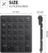 havit Bluetooth Number Pad Wireless Numeric Keypad Numpad 26 Keys Portable Mini Financial Accounting Rechargeable Numeric Pad for Laptop Desktop, ...