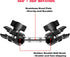 1" Double Ball Adapter Extension Bar Compatible with RAM B Size Components...