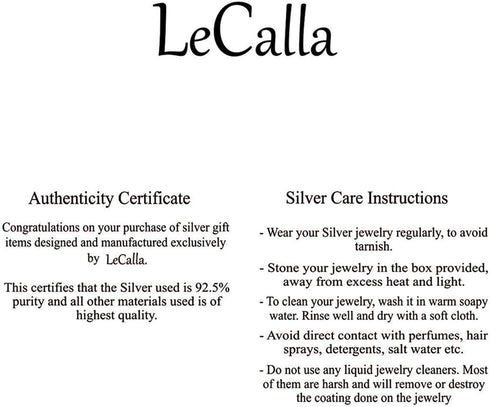 LeCalla Sterling Silver Necklace Extender Chain Lightweight 3 Pcs 925 Sterling Silver Necklace Extender Extension BOX and Cable Chain For Your Nec...