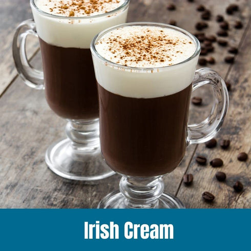 Door County Coffee Irish Cream Flavored Ground Coffee - 10 oz Bag - Medium Roast - 100% Specialty Arabica - 100% Specialty Grade 1 Arabica Coffee...