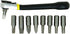 General Tools 80075 Nine-Piece Ratchet Offset Screwdriver Set...