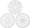 Colinda Silicone Trivet for Hot Dishes, Hot Pot and Pads - Protect Countertop from Hot Pot and Pans Coming Out from The Oven or Stove - Non-Slip &...