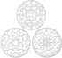 Colinda Silicone Trivet for Hot Dishes, Hot Pot and Pads - Protect Countertop from Hot Pot and Pans Coming Out from The Oven or Stove - Non-Slip &...