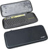 Hermitshell Hard EVA Travel Case fits Logitech K400 920-007119 Plus Wireless Touch Keyboard (PU Case for Logitech k400)...