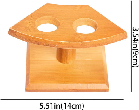 Japanese Style Temaki Sushi Roll Holder Ice Cream Cone Holder With 1-5 Compartments Holes, Kitchen Dining Decor Display Stand, Restaurant Supply S...