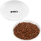 2 Pcs Cat Bowls, Wide & Shallow Cat Plates for Whiskey Fatigue Relief, 15cm/6’' Ceramic Cat Feeding Dishes Cute Fish Bone Design, Wet & Dry Food F...