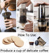 Coffee Press Maker -New Desgin Bigger Capacity Quickly Makes Delicious Coffee Without Bitterness - 1 to 3 Cups Per Pressing (Aipressfilter200-FBA)...
