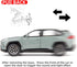 Model Car 1/32 RAV4 Alloy Diecast Collectible Toy Car with Light and Sound Toy Vehicle Door Can Be Opened for Boys Kids Toddler Gift (Gray)...
