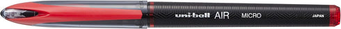 uni-ball UB-188-Micro Fountain Pen Tip 0.5mm Air Rollerball Pens, Red Gel, 12 Pack...