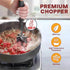 Meat Chopper, Hamburger Chopper, Beef Grinder-Professional Potato -Mashers Multifuctional Heat Resistant Nylon Knife For non-stick cookware Kitche...