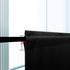 KOUFALL Black Valances for Windows,Blackout Valance Curtains for Kitchen Bathroom,18 Inch Length...
