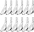 12 Pack Tablecloth Clips- Picnic Table Cloth Clips- Stainless Steel Table Cloth Cover Clamps- Table Clips for Restaurant Picnics Marquees Weddings...