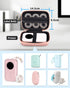 Memoking T02 Hard Storage Case - Compatible with Phomemo D30, SUPVAN E10, NIIMBOT D11, JADENS D110 and More, with Zipper Mesh Pocket, Waterproof D...