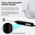 Rechargeable Milk Frother Handheld, Electric Drink Mixer with USB-C and Stainless Steel Whisk, Foam Maker for Lattes, Matcha, Cappuccino, Frappes,...