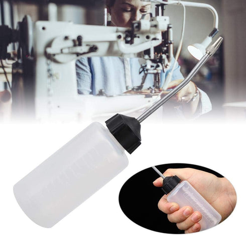 HEEPDD 5Pcs Sewing Machine Oil Dispenser, 120mL Precision Oil Bottle with Lengthened Nut Tip for Lubricating Sewing Machines Small Mechanics...