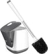 SetSail Toilet Brush and Holder, Automatic Bowl Brushes for Bathroom Ventilated Cleaner Scrubber Cleaning, White-pp...