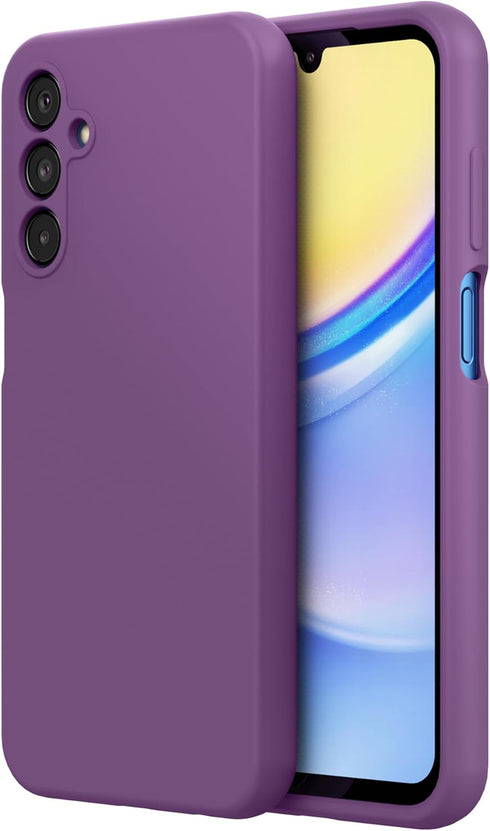 for Samsung Galaxy A15 5G Case, Liquid Silicone Phone Case with Camera Protection Soft Interior Anti-Scratch Shockproof Cover for Galaxy A15 5G - ...