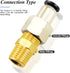 TAILONZ PNEUMATIC Female Straight 5/16 Inch Tube OD x 1/8 Inch NPT Thread Push to Connect Fittings PCF-5/16-N1(Pack of 2)...