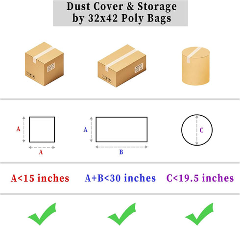 32x42 Inches Large Clear Plastic Storage Bags,Big Gaint Jumbo Huge Plastic Storage Bags for Blanket, Duvets, Pillows, Comforters and More 5 Pieces...