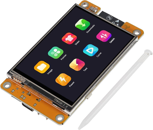 ESP32 Touchscreen 2.8 Inch LCD TFT Module with Touch Screen Display Module ESP-WROOM-32 2.8" 240x320 Smart Display Screen for Arduino LVGL WIFI Bl...