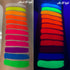 Neon Pigment Powder Set | 12 UV Blacklight Reactive Colors for Face Body Eyes Hair & Nails | Fluorescent Festival Makeup – Cruelty-Free | Hallowee...