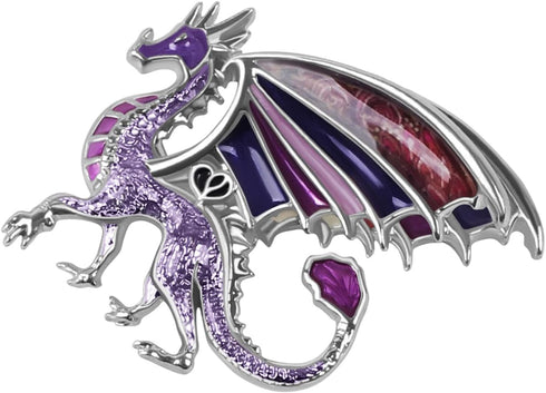 Enamel Dragon Gifts Cute Dragon Brooch Pins for Women Fashion Jewelry Charms...
