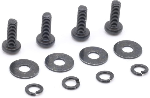 ReplacementScrews VESA Compatible M4 12mm TV/Monitor Wall Mount Screws for 75x75mm and 100x100mm Brackets. Metric Screws & Washers for Mounting An...