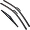 3 OEM Windshield Wiper Blades Replacement for Kia Sorento 2011-2015 / Kia Soul 2010-2020 / Kia Soul EV 2015-2019, Original Equipment Replacement 2...