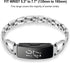 TRUMiRR Compatible Inspire/Inspire HR/Inspire 2/Inspire 3 Band Women, Solid Stainless Steel Watchband Jewelry Strap Feminine Cuff Bracelet for Fit...