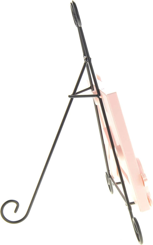 PowerTRC Set of 2 12" Iron Display Stand for Holding Pictures, Books, Plates, Art, and More...
