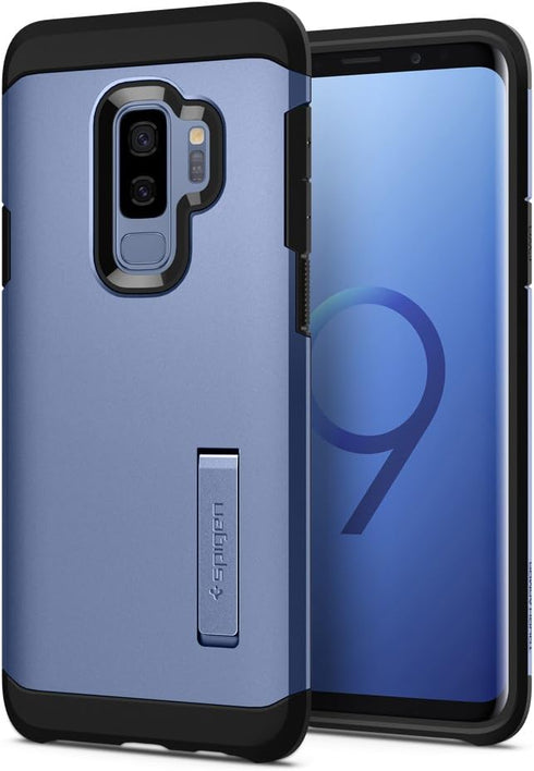 Spigen Tough Armor Designed for Samsung Galaxy S9 Plus Case (2018) - Coral Blue...