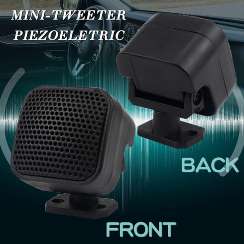 4 Pcs 500W Car Speaker, TP-004A High Power Stereo Car Tweeter, Vertical Round Easy to Install Speakers for Surface Mounting on Car Truck and Boat....