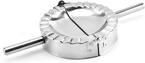 Stainless Steel Ravioli Mold Big Dumpling Press Maker Wonton Wrapper Pierogie Pie Crimper Pastry Dough Press Cutter,Goya Empanada Press Mold,Ravio...