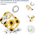 Maxjoy for AirPods Case, Clear AirPod Case Cute Soft Transparent AirPod 2nd Gen Cover for Women with Keychain Clip for AirPods 2nd 1st Generation ...