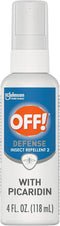 OFF! Defense Insect Repellent Spritz with Picaridin, Bug Spray with Long Lasting Protection from Mosquitoes, 4 oz...