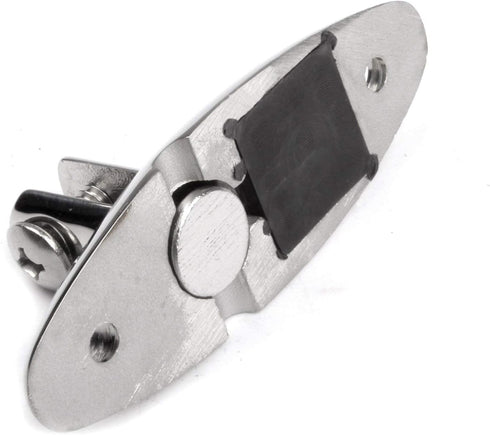 MIZUGIWA Boat Bimini Top Swivel Hinge Deck Quick Release, Swivel Side Mount Hinge 316 Stainless Steel Bimini Top Deck Hinge Marine Hardware with F...