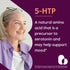 BESTVITE 5-HTP 100mg (120 Capsules) - No Stearates or Flow Agents...