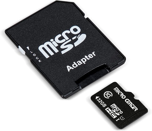 INLAND Micro Center 32GB Class 10 MicroSDHC Flash Memory Card with Adapter for Mobile Device Storage Phone, Tablet, Drone & Full HD Video Recordin...