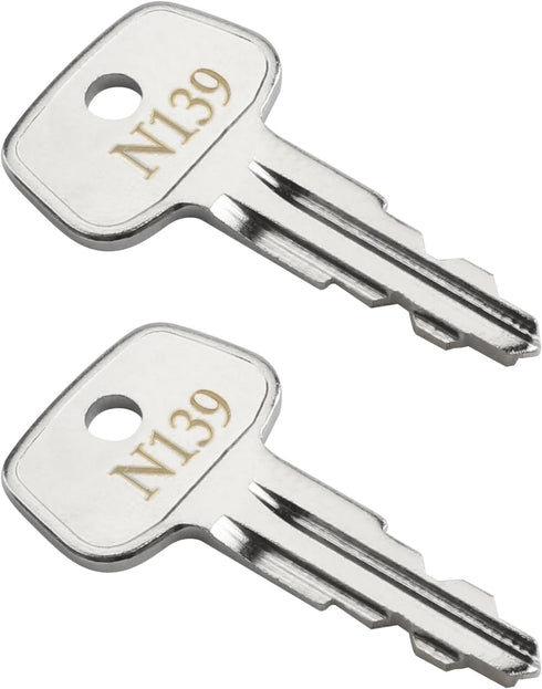 Key for Thule Key Replacement,for Roof Racks, Carriers, Crossbars Key etc,(Codes N139)...