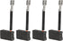 4Packs 381028-02 381028-08 Carbon Brushes Compatible with Dewalt Electric Power Tools DW368,DW702,DW703,DW706E,DW708,DW715,DW716,DW717,DW718,DWS78...